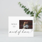 Budget Be My Maid of Honor Small Photo Voorstel (Staand voorkant)