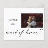 Budget Be My Maid of Honor Small Photo Voorstel (Voorkant)