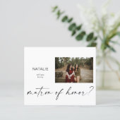 Budget Be My Matron of Honor Small Photo Voorstel (Staand voorkant)