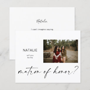 Budget Be My Matron of Honor Small Photo Voorstel