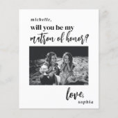 Budget be my matron van eer foto voorstel flyer (Voorkant)