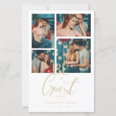 Budget Be our Guest Quote White Fancy Wedding (Voorkant)