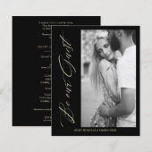 Budget Be Our Guest Script Photo Wedding Wimshical (Voorkant / Achterkant)