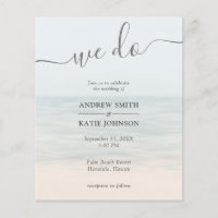 Budget Beach Front  Hawaiian Wedding