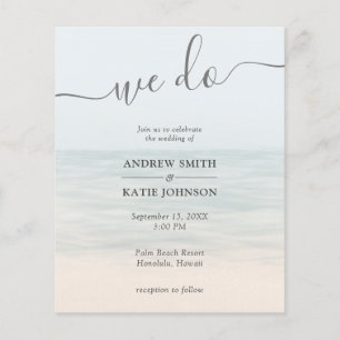 Budget Beach Front  Hawaiian Wedding