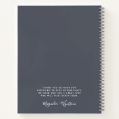 BUDGET Beach House Vacking Photo Guest Comments N Notitieboek (Achterkant)