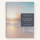 BUDGET Beach House Vacking Photo Guest Comments Notitieboek (Voorkant)