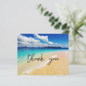 Budget Beach & Ocean Dank u (Staand voorkant)