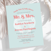 Budget Beach Weddenschap Aqua Seashell