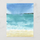 Budget Beach Zeeen and Greetings Family Foto Flyer (Achterkant)