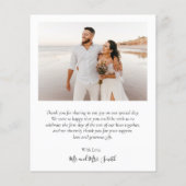 Budget Bedankt Collage Weddenschap Bedankt Flyer (Achterkant)