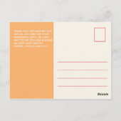 BUDGET Bedankt FOTO Kaarten NIEUWE BABY Meisje Jon (Achterkant)