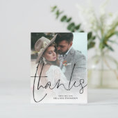 Budget Bedankt Passen getrouwd Foto bruiloft Harte (Staand voorkant)