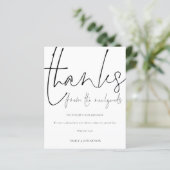 Budget Bedankt Passen getrouwd Foto bruiloft Harte (Staand voorkant)