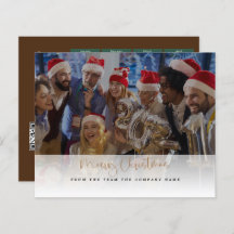 Budget Bedrijf Foto Logo Merry Christmas