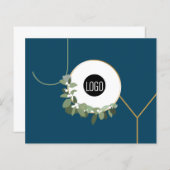 Budget Bedrijven Logo Prettige feestdagen (Voorkant / Achterkant)