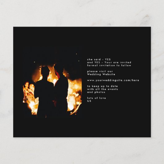 budget behalve de datum Eenvoudige foto grens Flyer (Achterkant)