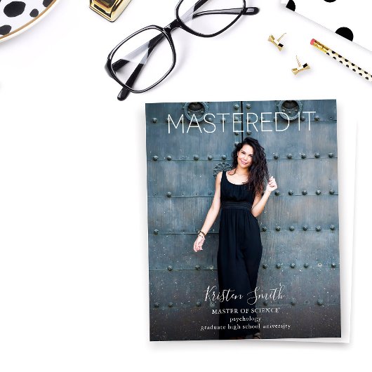 Budget beheerd Het Afstuderen Fotoaankondiging