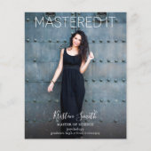 Budget beheerd Het Afstuderen Fotoaankondiging (Voorkant)