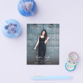 Budget beheerd Het Afstuderen Fotoaankondiging Flyer (Enkel)