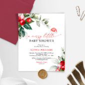 Budget Berry een vrolijk klein Baby shower uitnodi