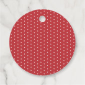 Budget Berry First Birthday Cute Strawberry Girl Bedankjes Labels (Achterkant)