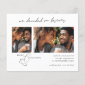 Budget Beslisst op het Verloving van de Foto van F (Voorkant)