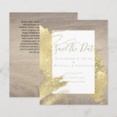 BUDGET BESPAAR DATA Gold Foil Glitter Ziet er Abst (Voorkant / Achterkant)