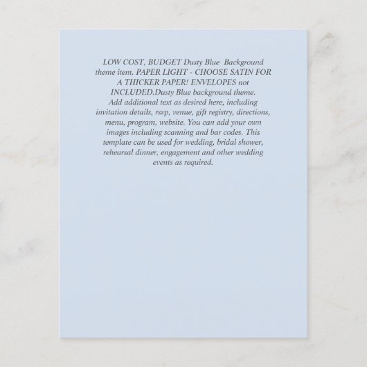 BUDGET BESPAAR DATA Gold Foil Glitter Ziet er Abst Flyer (Achterkant)