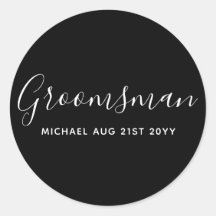 BUDGET Best Man Bruidsjonker CADOUES Zwart Klassie