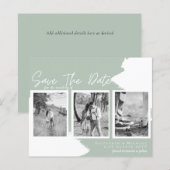 BUDGET Betrokkenheid Foto BEWAAR de DATUM Salie Gr (Voorkant / Achterkant)