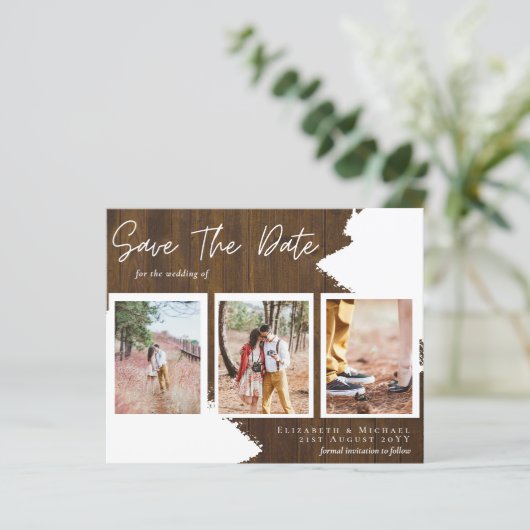 BUDGET Betrokkenheidsfoto RUSTICELIJK SAVE the DAT (Staand voorkant)