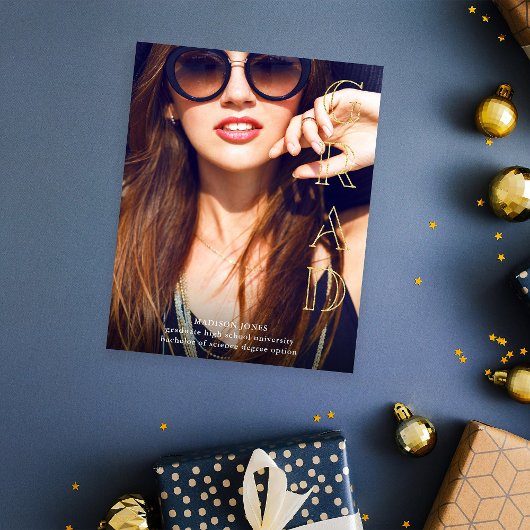 Budget Big Afstudeerder Magazine Stijl foto Aankon Flyer