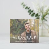 Budget Big Mod Name Photo Afstuderen kondigt aan (Staand voorkant)