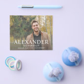 Budget Big Mod Name Photo Afstuderen kondigt aan Flyer (Enkel)