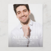 Budget Big Mod Name Photo Afstuderen kondigt VER a Flyer (Voorkant)