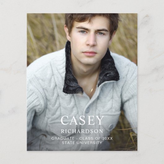 Budget Big Mod Name Photo Graduparty VER (Voorkant)