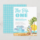 Budget Big One Tropical Beach 1e surfverjaardag (Voorkant / Achterkant)