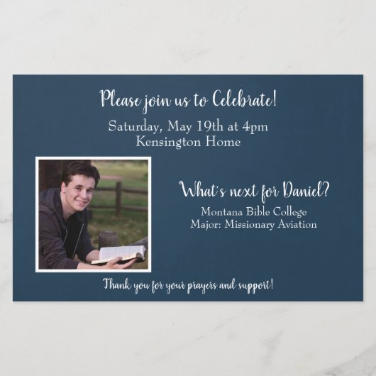 Budget Bijbelse Afstuderen Foto collage (Achterkant)