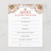 Budget Bijenadvies Mam voor Baby shower van papa (Voorkant)