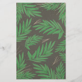 Budget bijtende Botanische 2 Foto's Holiday Card (Achterkant)