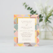 Budget bijtende Geometrische Kunstkunst Stijlvolle (Staand voorkant)