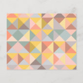 Budget bijtende Geometrische Kunstkunst Stijlvolle (Achterkant)