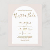 BUDGET Bilingual English Boda Weddenschap Flyer (Achterkant)