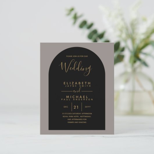 BUDGET Bilingual Spain Boda English Weddenschap (Staand voorkant)