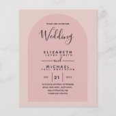 BUDGET Bilingual Spain Boda English Weddenschap (Voorkant)