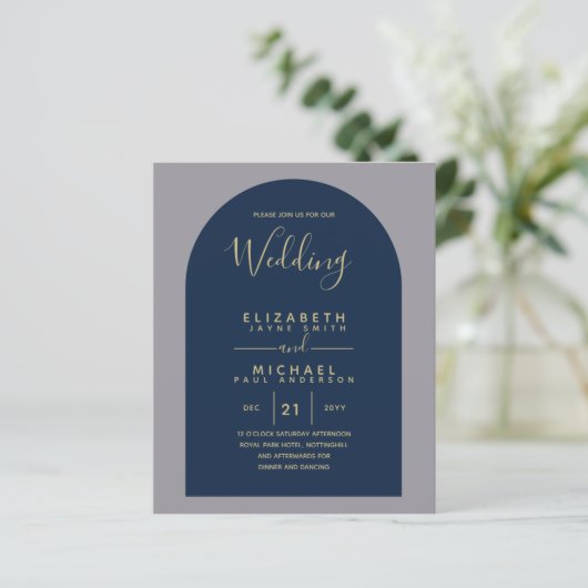 BUDGET Bilingual Spain Boda English Weddenschap (Staand voorkant)