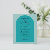 BUDGET Bilingual Spain Boda English Weddenschap (Staand voorkant)