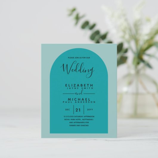 BUDGET Bilingual Spain Boda English Weddenschap (Staand voorkant)