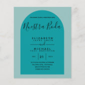 BUDGET Bilingual Spain Boda English Weddenschap (Achterkant)